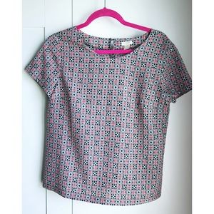 J.crew patterned shirt